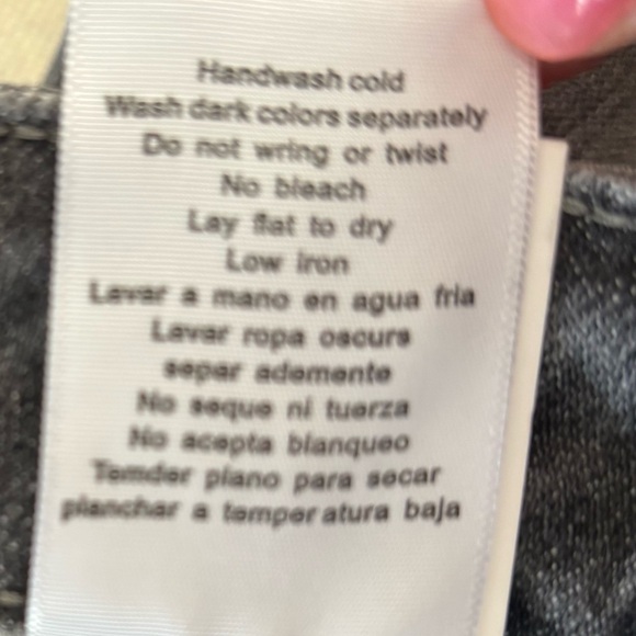 NWT Judy Blue | Grey High Waist Tummy Control Release Hem Skinny Jeans 13 - Picture 13 of 14